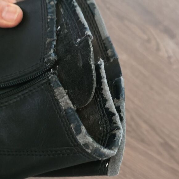 Harley Davidson Men's Motorcycle Boots Riding Zip Up Size 8 Black - Picture 8 of 10